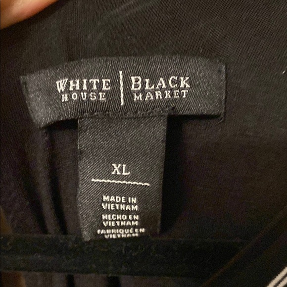 White house Black Market Sleeveless Front Slit Tie-Front Stripe Maxi Dress
SZ XL - Picture 12 of 17